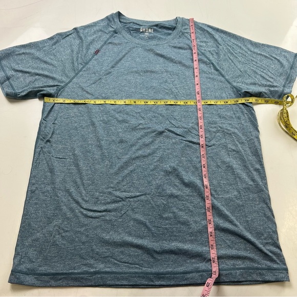 Rhone women’s blue shirt L L53-34 - Picture 4 of 6